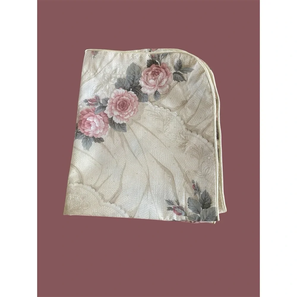 VTG JESSICA MCCLINTOCK 2 Pillowcases Floral Cottagecore‎ Romantic French Country